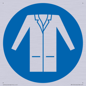 Custom Mandatory: Wear a lab coat